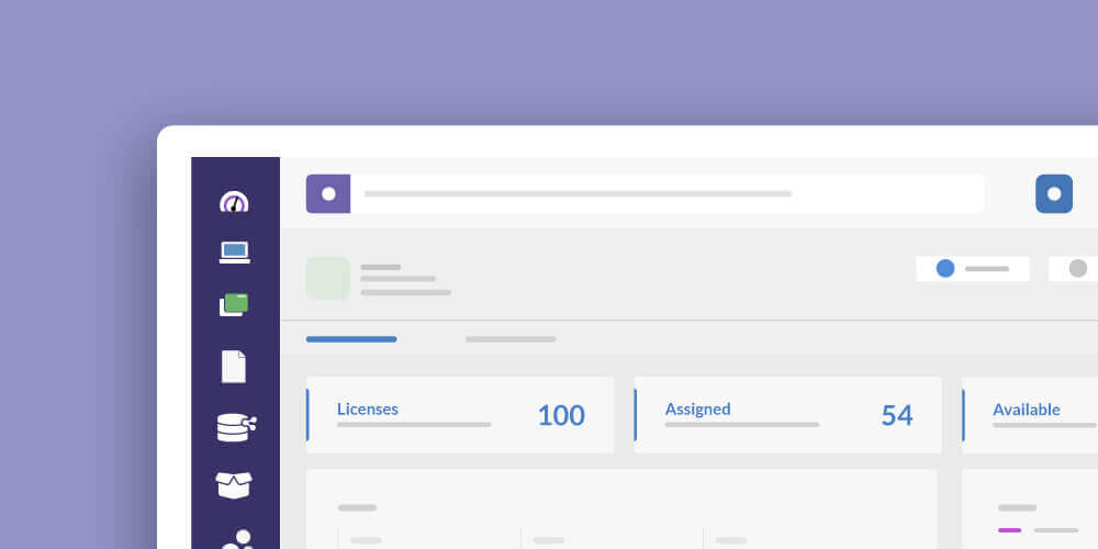Otimize a utilização de licenças de software